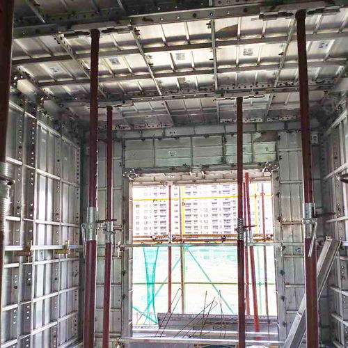 铝模板厂家 来图加工定制铝合金模板 施工周期短 四天建筑一层